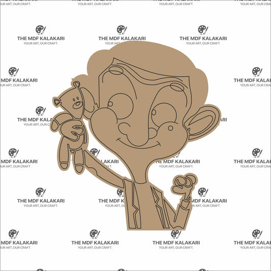 MR Bean Premarked MDF Cut Out - 97