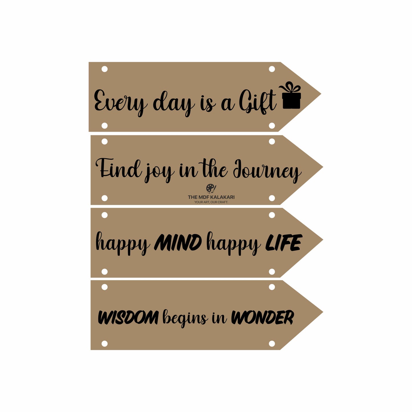 Wall Hanging Plaque - 9