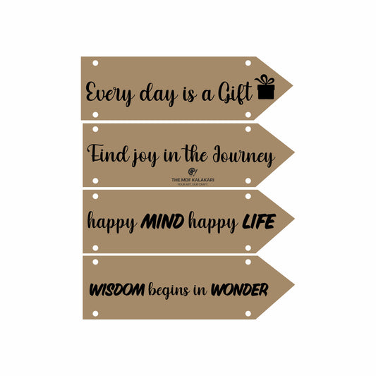 Wall Hanging Plaque - 9