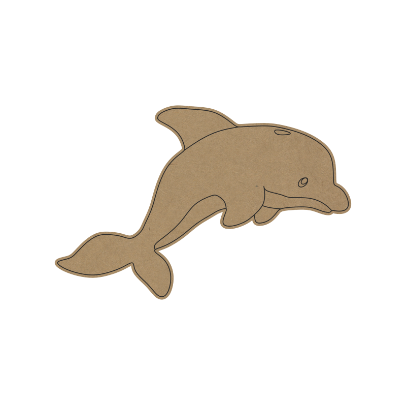 Dolphin Shape Fridge Magnet – Fun DIY Art & Craft Activity - 4