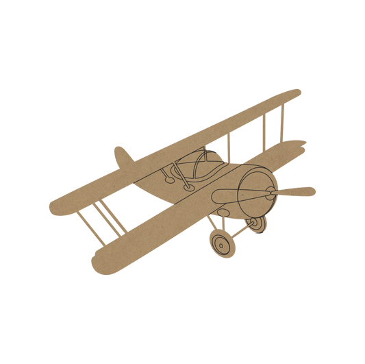 Aeroplane DIY Fridge Magnet – MDF Craft Base for Kids - 17