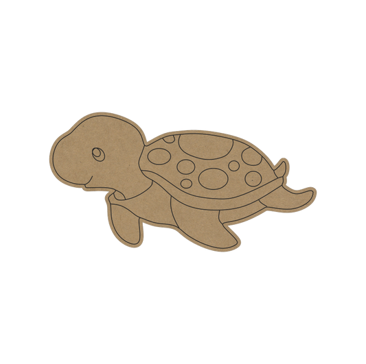 Turtle DIY Fridge Magnet – MDF Craft Kit for Kids - 12