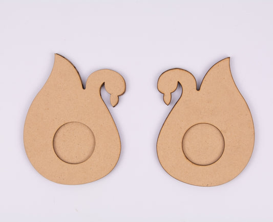 Mdf Tea Light Dual Tea Light Holders – The MDF Kalakari