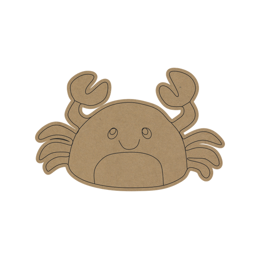 Crab Sea Animal DIY MDF Fridge Magnet – Fun Craft Base for Kids - 25