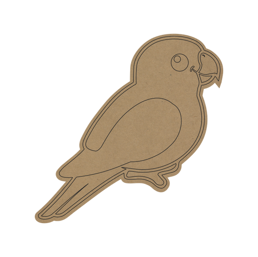 Parrot DIY Fridge Magnet – Cute MDF Craft for Kids & Return Gifts - 38