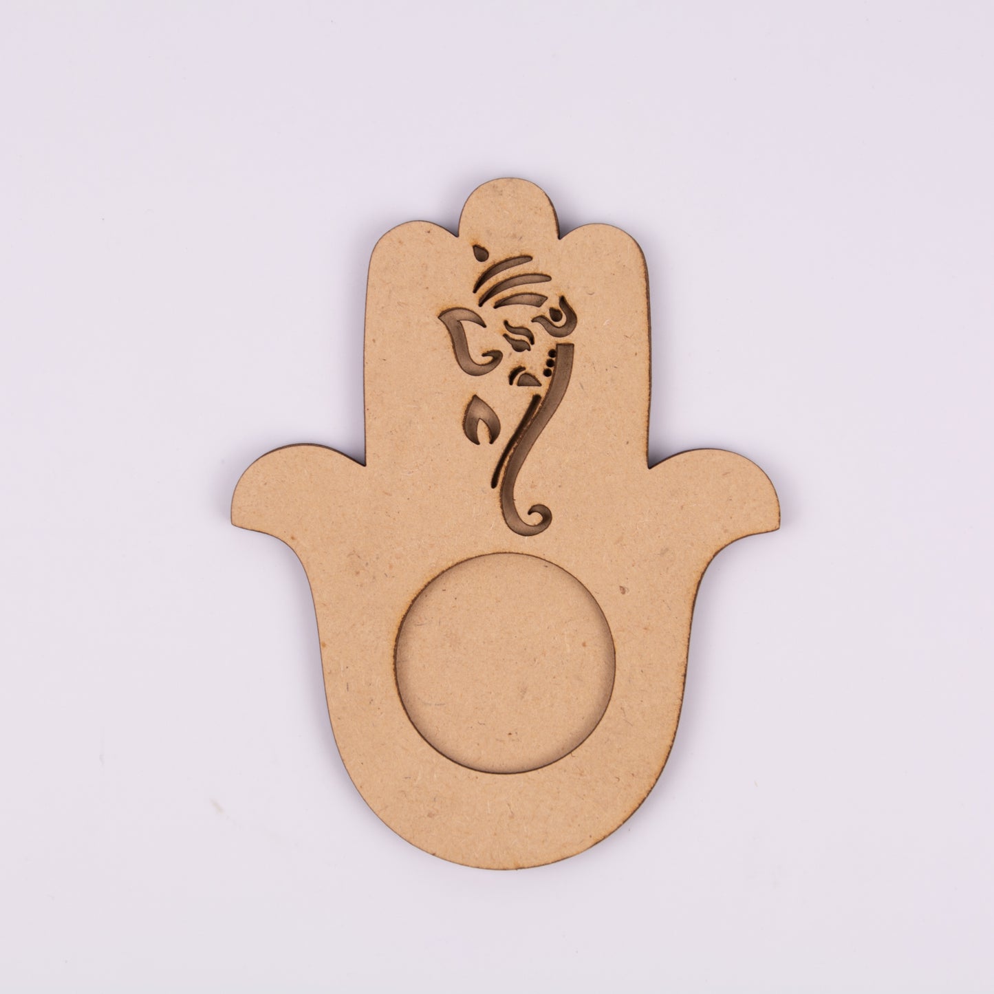 Ganeshji Cutout MDF Tea Light Holder – Auspicious Decor for Diwali & Pooja Rooms - 37