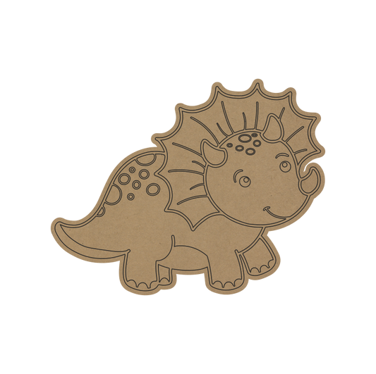 Dinosaur DIY Fridge Magnet – MDF Craft Activity for Kids - 46
