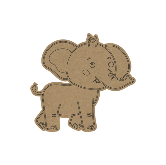 DIY Cute Elephant Fridge Magnet – MDF Magnet Base for Crafting - 32
