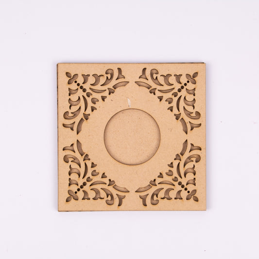 Mdf Tea Light Tea Light Holders – MDF Decorative Candle Holders for Home & Diwali ...