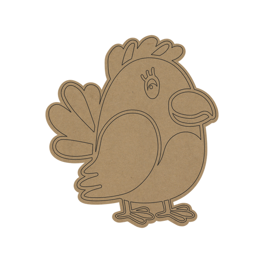 Hen Fridge Magnet - 37