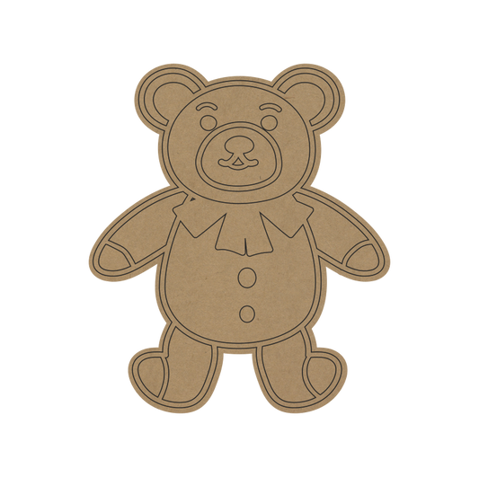 Teddy Bear MDF Fridge Magnet – DIY Craft for Kids - 50