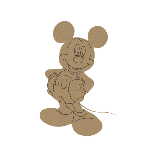 Mouse DIY Fridge Magnet – MDF Craft for Kids - 49