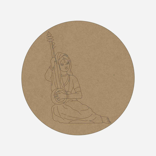 Meera Premarked Round MDF Base - 7