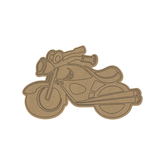 Bike MDF Fridge Magnet – DIY Craft Base for Kids, Painting & Return Gift - 69