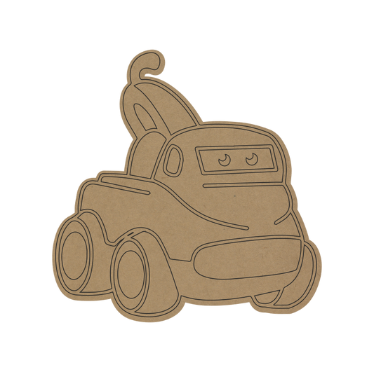 Tow Truck MDF Fridge Magnet – DIY Craft for Kids, Painting & Return Gifts - 76