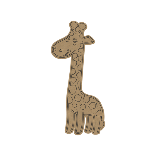 Giraffe MDF Fridge Magnet – DIY Craft Base for Kids, Painting & Return Gift Idea - 74