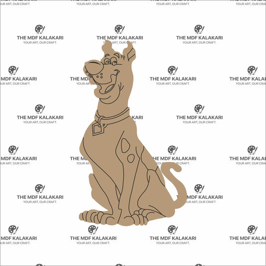 Scooby-Doo Premarked MDF Cut Out - 106