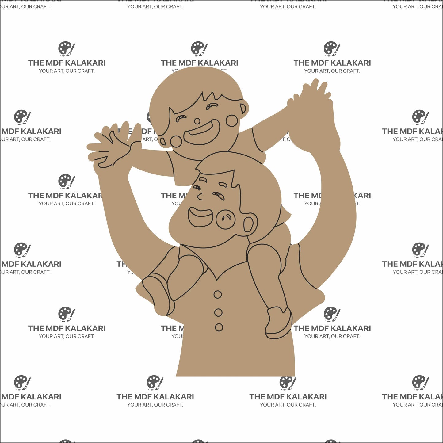 Premarked MDF Cut Out - 112