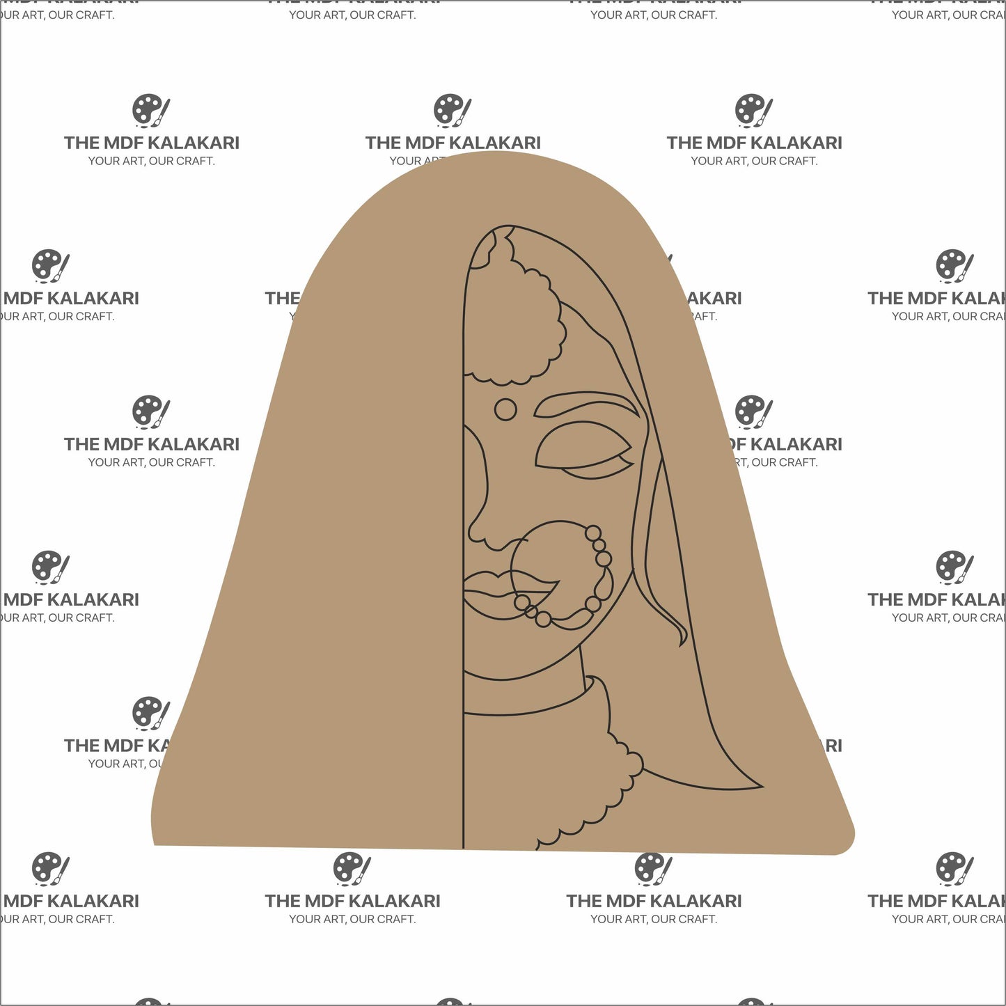 Premarked MDF Cut Out - 123