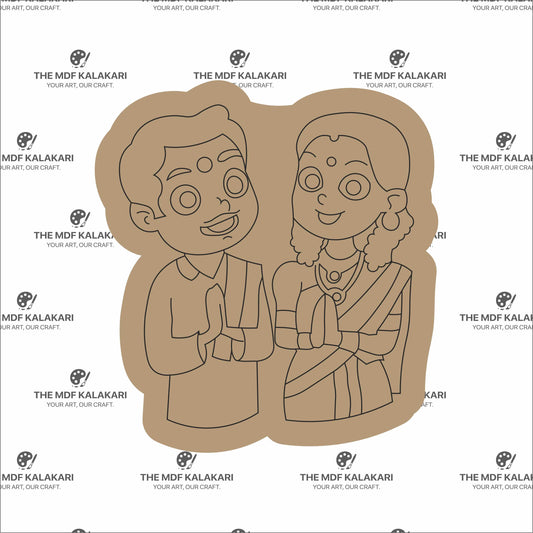 Premarked MDF Cut Out - 127