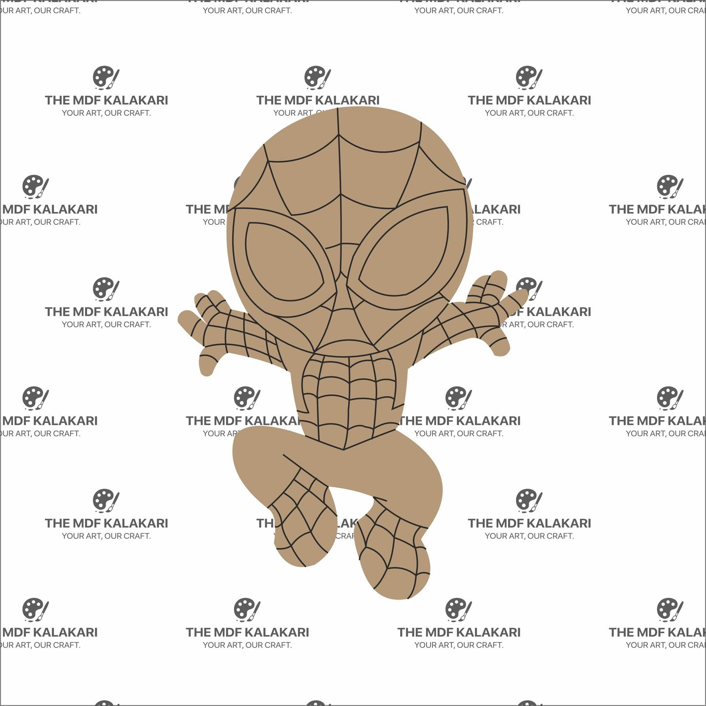 Spiderman Premarked MDF Cut Out - 130