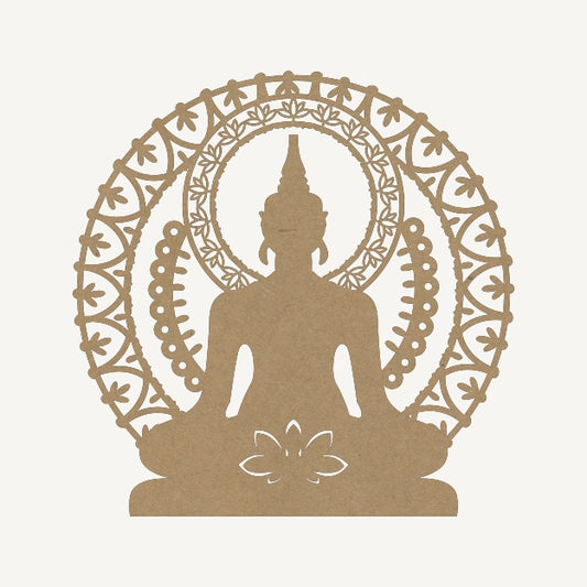 Buddha MDF Carving Design - 9