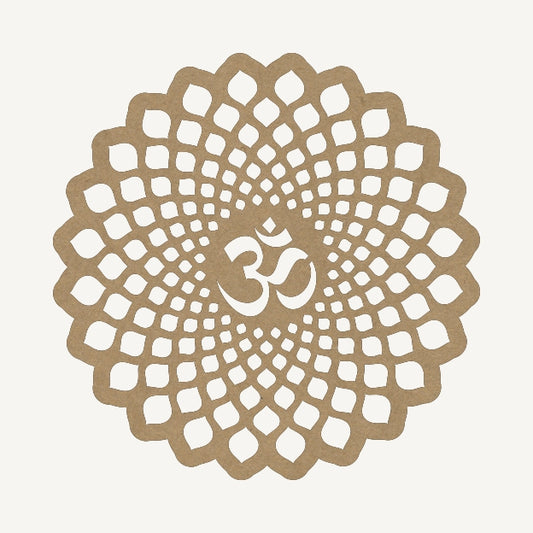 Om MDF Carving Design - 2