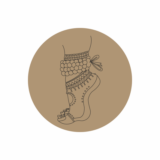 Ghungharu Premarked Round MDF Base - 59