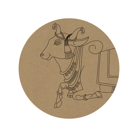 Nandi Premarked Round MDF Base - 30
