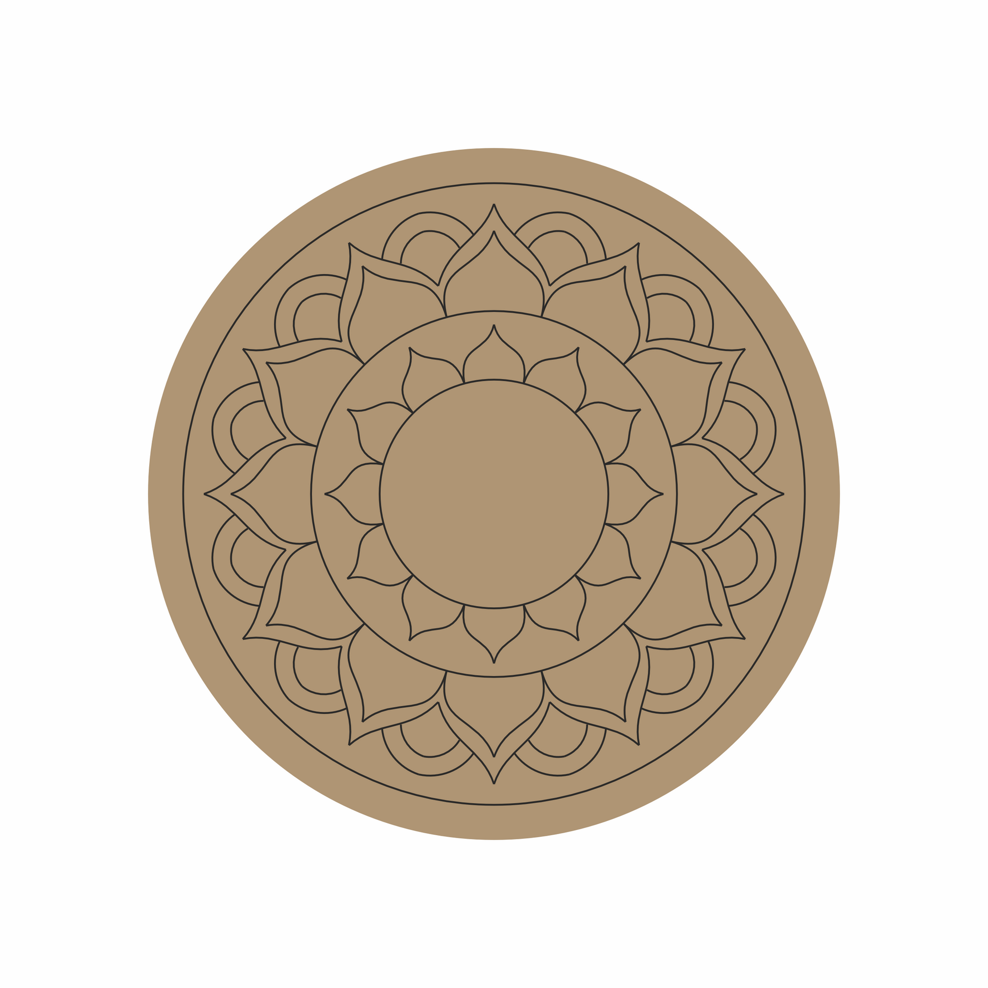 Lippan art mdf base available in different sizes.