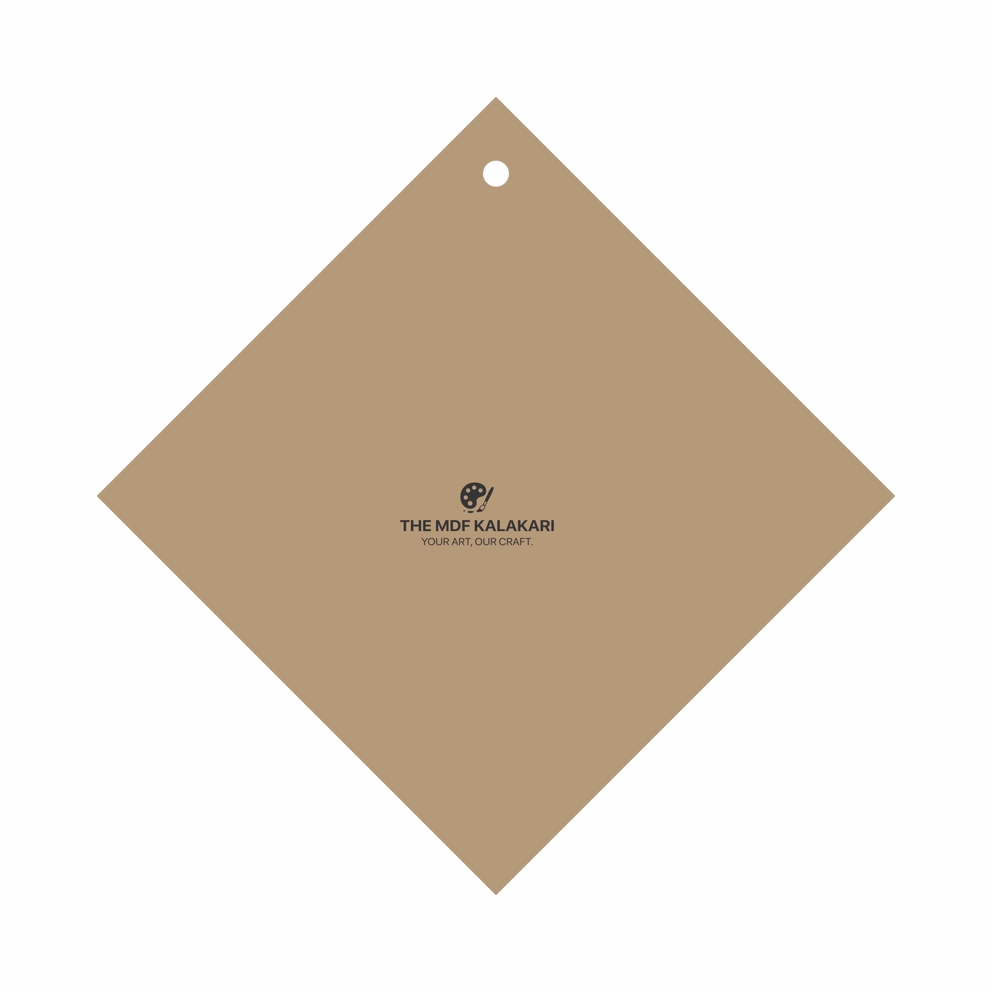 Plain kite shape MDF base laser cut for DIY craft projects
Diamond shape MDF board available in multiple thickness options
Laser cut kite MDF base for resin and decorative art
