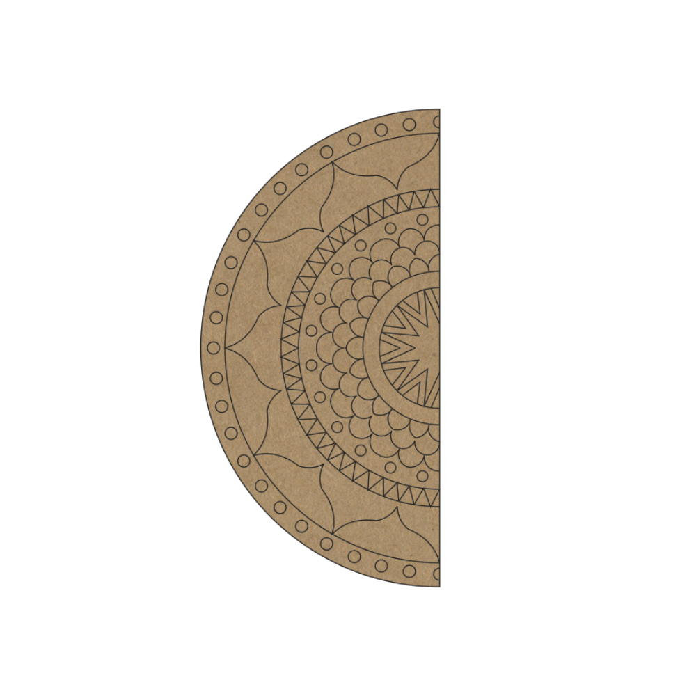 Lippan art mdf base with laser premarking 