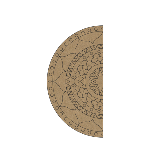 Lippan art mdf base with laser premarking 