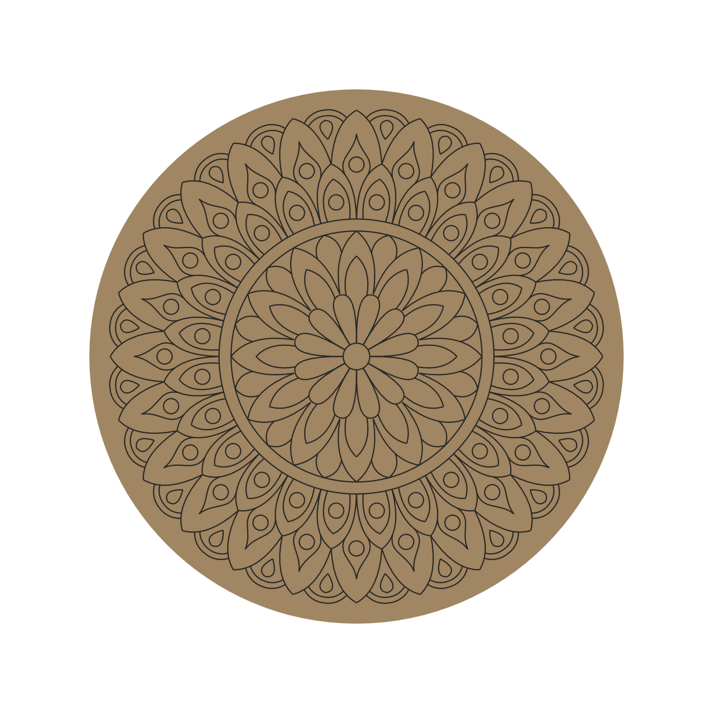 mandala design lippan art mdf base for home décor 
