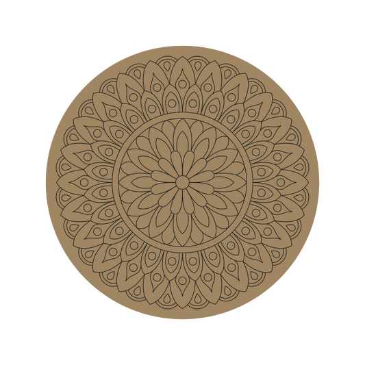 mandala design lippan art mdf base for home décor 