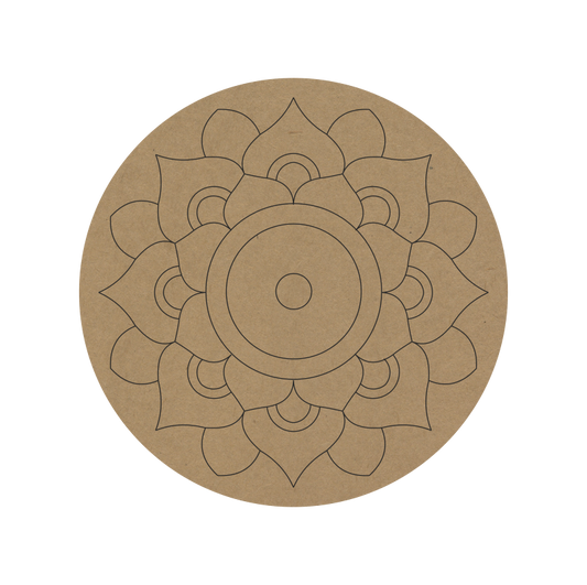 lippan art mdf base for mud mirror work 