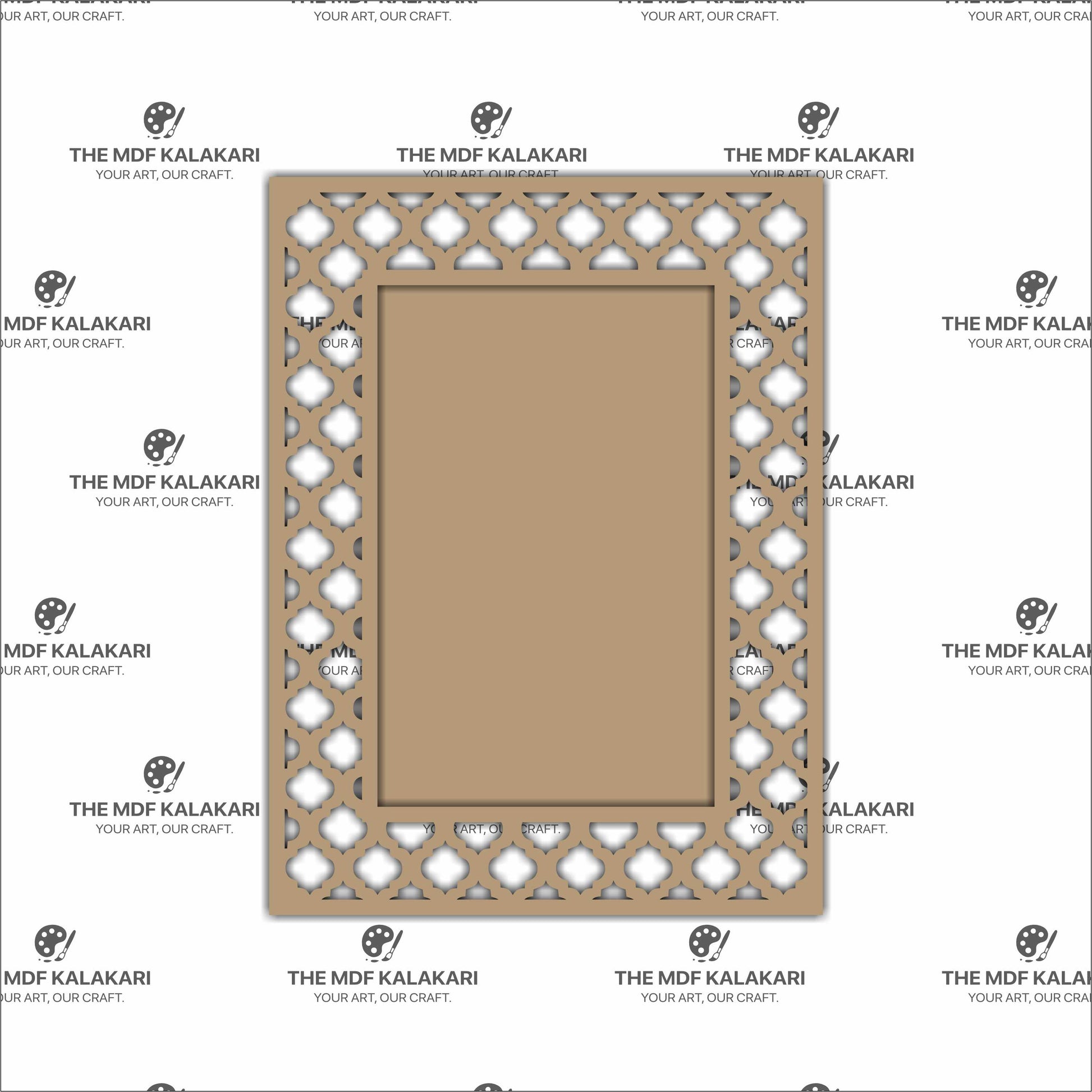 Laser cut carved design mdf jharokha