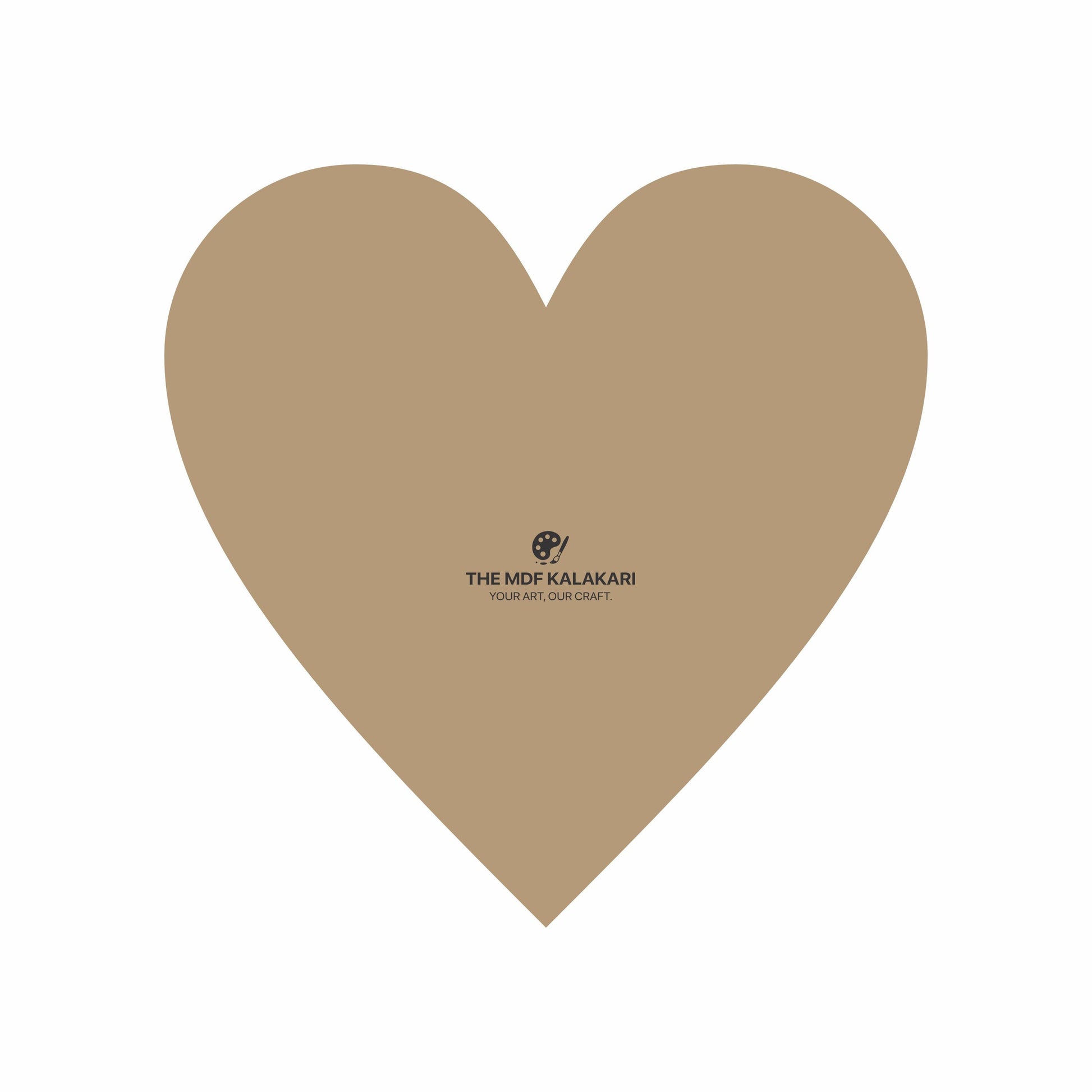 Plain heart MDF base laser cut for DIY craft projects
Heart shaped MDF board available in multiple thickness options
Laser cut heart MDF base for resin and decorative art