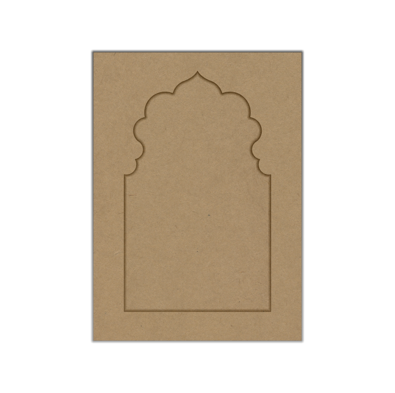 Plain Laser cut jharokha mdf cut out