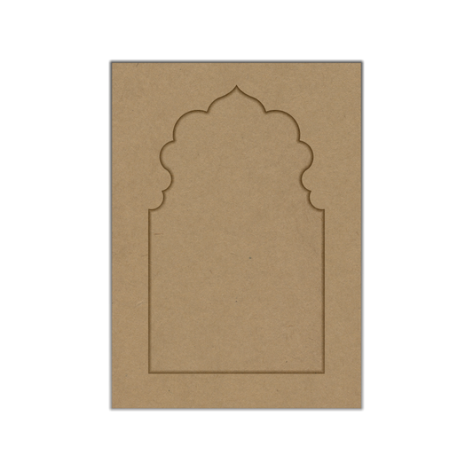 Plain Laser cut jharokha mdf cut out