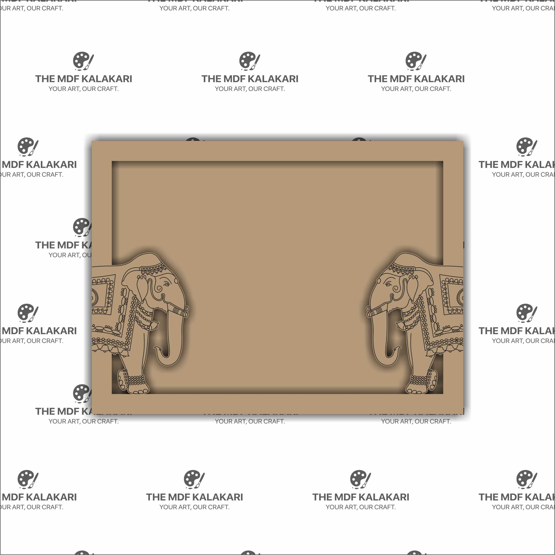 flat-jharokha-premarked-elephant-mdf-laser-marked
